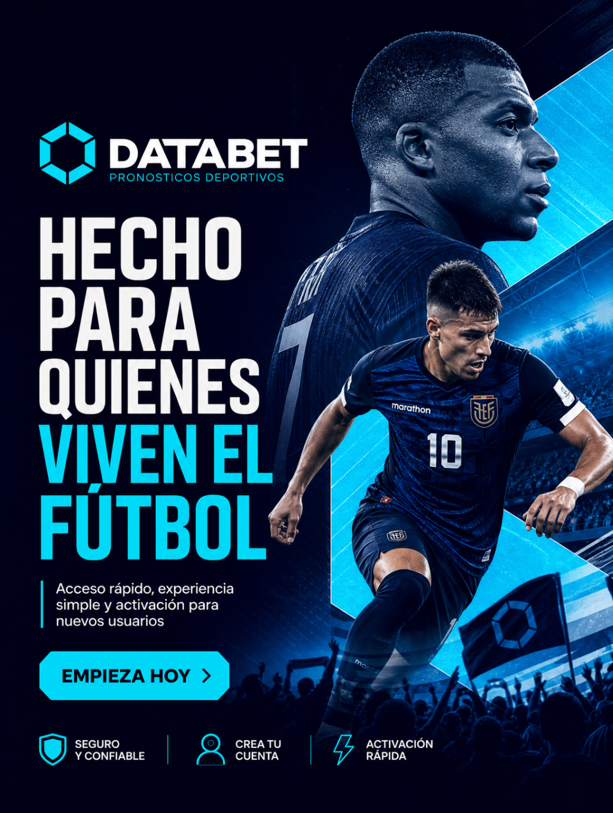 Hecho para quienes viven el fútbol